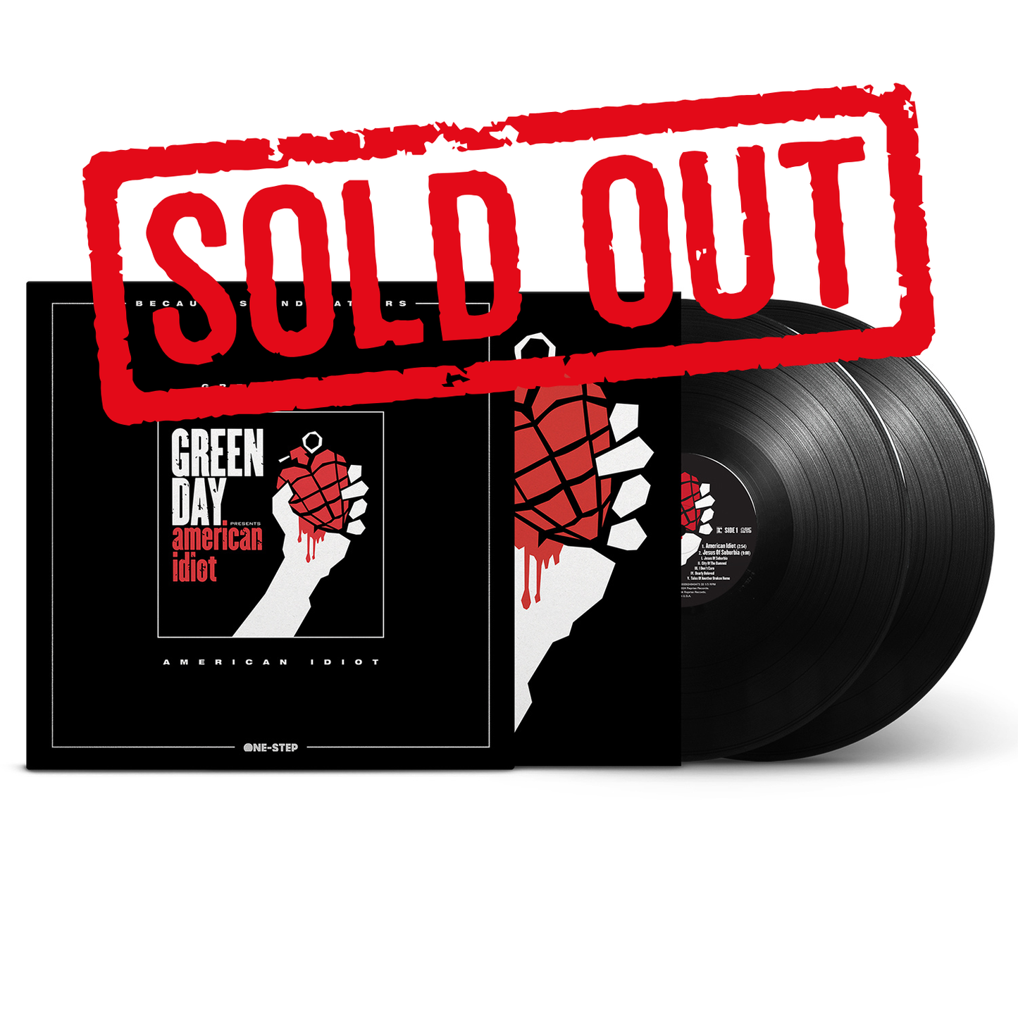 American Idiot (20th Anniversary) One-Step Vinyl LP – Because American Idiot (20th Anniversary) One-Step Vinyl LP – Because